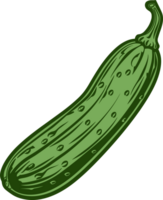 Cucumber clipart design illustration png