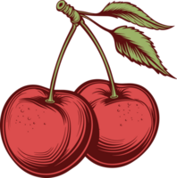 Cherry clipart design illustration png