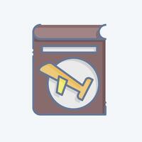Icon Passport. related to Hotel Service symbol. doodle style. simple design illustration vector