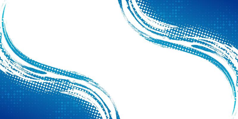 Blue Gradient Brush Background with Halftone Effect. Sport Background with Grunge Style. Scratch and Texture Elements For Design