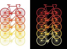 cycling t-shirt design vector