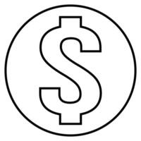 Pro dollar icons vector