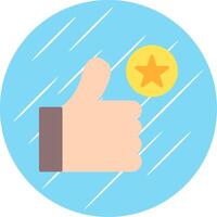 The Best Flat Circle Icon Design vector