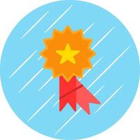 Badge Flat Circle Icon Design vector