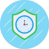 Reliablity Flat Circle Icon Design vector