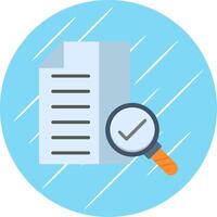 Compliance Flat Circle Icon Design vector