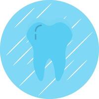 Dental Flat Circle Icon Design vector