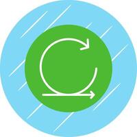 Agile Flat Circle Icon Design vector