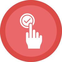 botón línea sombra circulo icono diseño vector