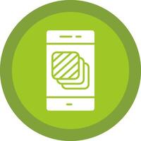 Layers Line Shadow Circle Icon Design vector