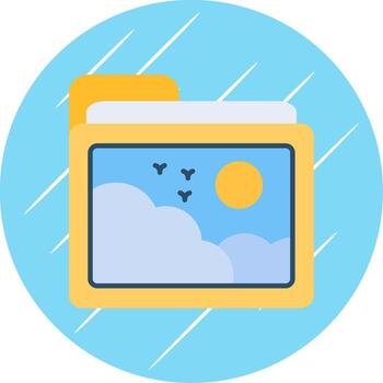 archivos plano circulo icono diseño vector