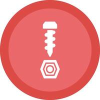Ironware Line Shadow Circle Icon Design vector
