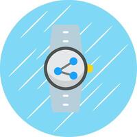 Connectivity Flat Circle Icon Design vector