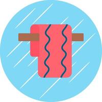 Cloth Flat Circle Icon Design vector