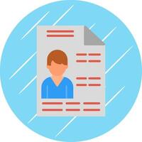 File Flat Circle Icon Design vector