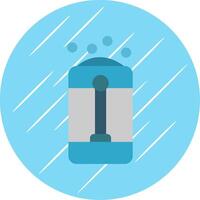 Humidifier Flat Circle Icon Design vector