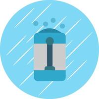 Humidifier Flat Circle Icon Design vector