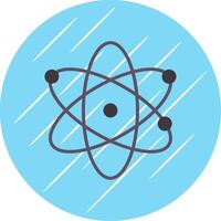 Science Flat Circle Icon Design vector