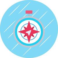 este plano circulo icono diseño vector