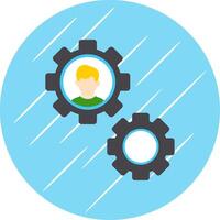 Draft Tools Flat Circle Icon Design vector