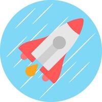 Stellar Lumens Flat Circle Icon Design vector