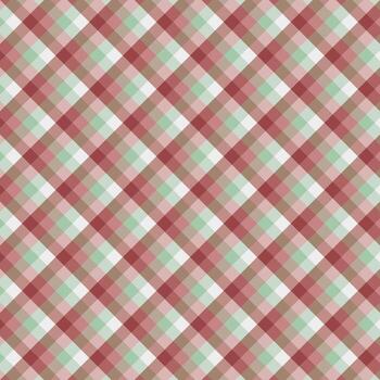 Check fabric pattern. Seamless Plaid Pattern. vector