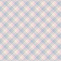 Check fabric pattern. Seamless Plaid Pattern. vector