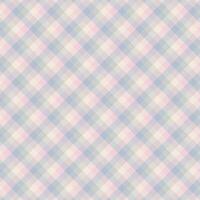 Check fabric pattern. Seamless Plaid Pattern. vector