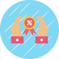 Special Offer Flat Circle Icon Design vector