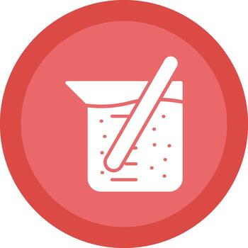 Agitator Glyph Due Circle Icon Design vector