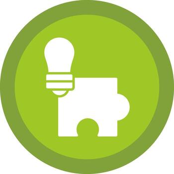 Problem Solving Glyph Due Circle Icon Design vector