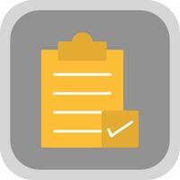 Directory Submission Flat round corner Icon Design vector