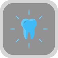 Dental Care Flat round corner Icon Design vector