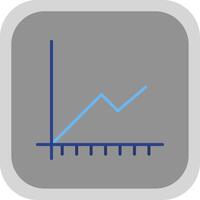 Line Circle Multi Circle Chart Flat round corner Icon Design vector