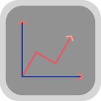 Line Circle Multi Circle Chart Flat round corner Icon Design vector