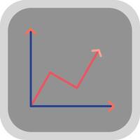 Line Circle Multi Circle Chart Flat round corner Icon Design vector