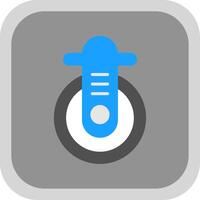 Caster Flat round corner Icon Design vector