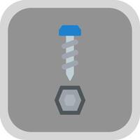 Ironware Flat round corner Icon Design vector