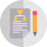 Branding Flat Scale Icon Design vector