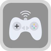 Controller Flat round corner Icon Design vector