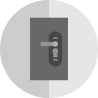 Locksmith Flat Scale Icon Design vector