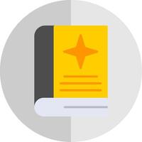 Spell Book Flat Scale Icon Design vector