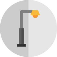 Street Lights Flat Scale Icon Design vector