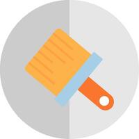 Paint Brush Flat Scale Icon Design vector