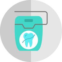 Floss Flat Scale Icon Design vector