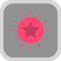 Best Choice Flat round corner Icon Design vector