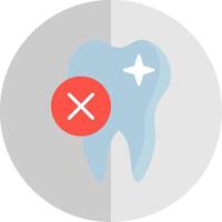 Rejected Flat Scale Icon Design vector