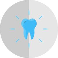 Dental Care Flat Scale Icon Design vector