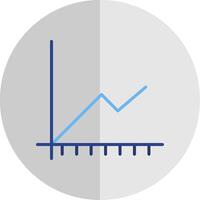 Line Circle Multi Circle Chart Flat Scale Icon Design vector