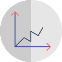 Line Circle Multi Circle Graph Flat Scale Icon Design vector